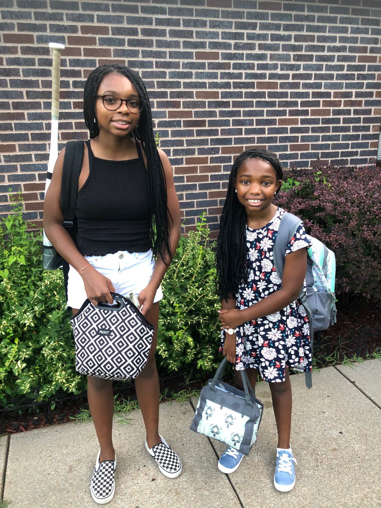 Neva Davis, 9th grade at Southwest high school, Camille Davis 5th grade at Ruth Hill elementary school